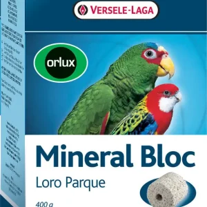 Letzte Chance Sparpaket 2 x 400 g Versele-Laga Orlux Mineral Bloc Loro Parque Vogel Ergänzungsfutter